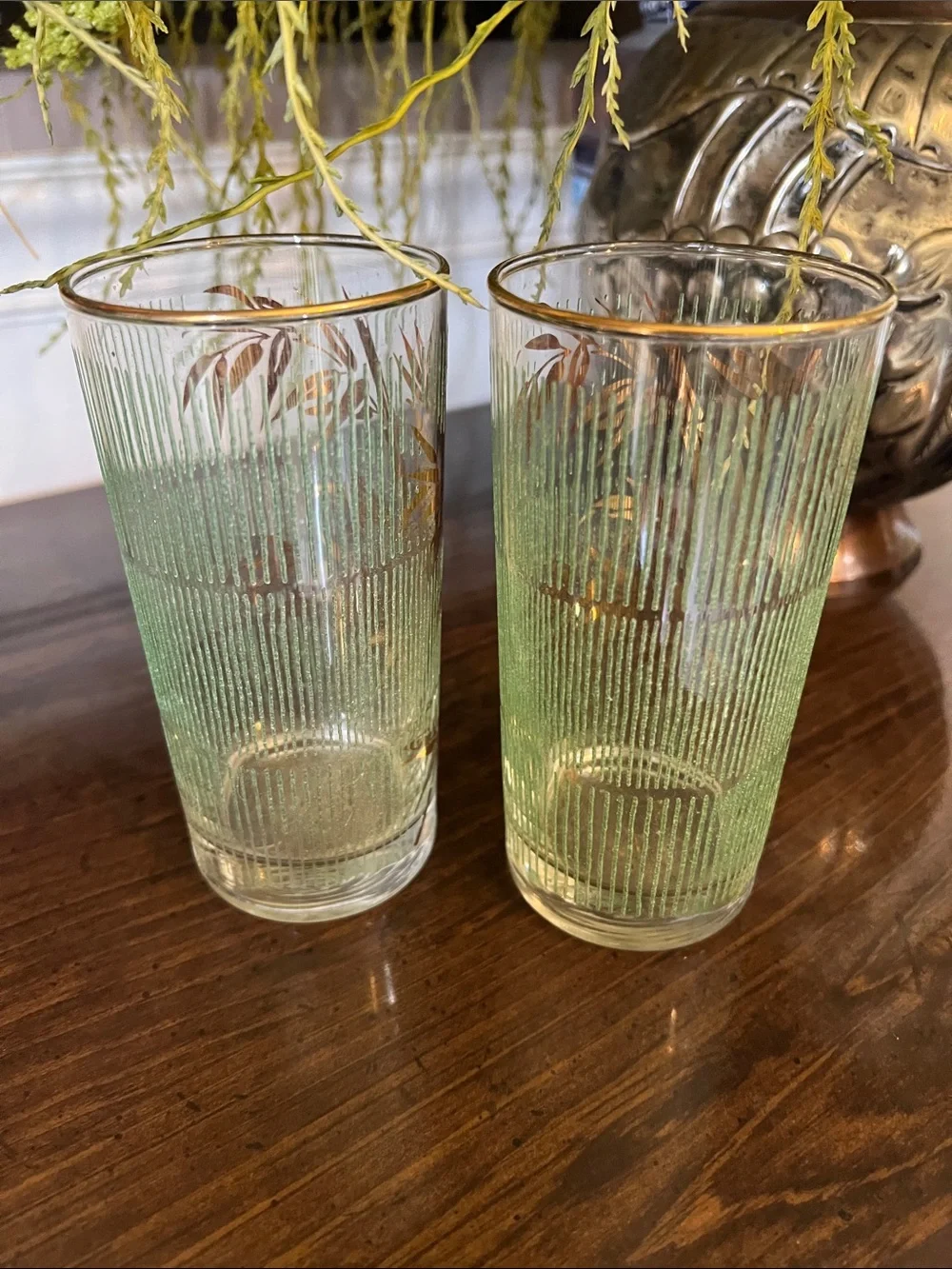 LIBBEY Golden Bamboo MCM Glasses